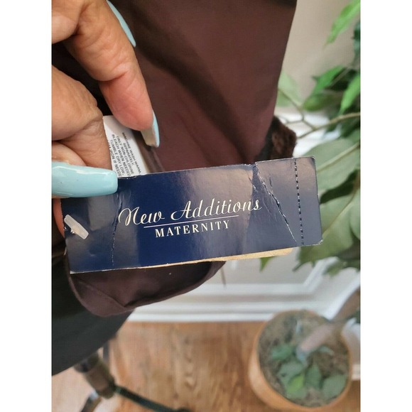 New Additions Women Brown Cotton Long Sleeve Buttons Front Jacket Blazer Size S - Picture 10 of 12